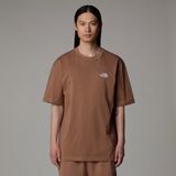 The North Face - Oversized Simple Dome - T-shirt - Latte - Katoen