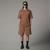 The North Face - Oversized Simple Dome - T-shirt - Latte - Katoen