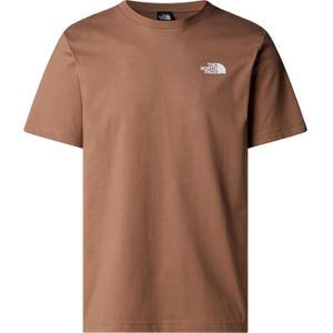 The North Face - Short Sleeve Box T-Shirt - Zwart - Katoen