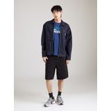 The North Face - Mountain Line - T-shirt - Blauw - Korte Mouwen - Gerecycled Katoen