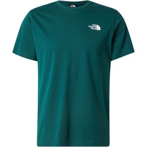 The North Face - Redbox Celebration T-shirt - Deep Nori - Katoen