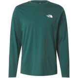 The North Face - Simple Dome - T-shirt - Zwart - Katoen/Gerecycled Polyester