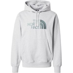 The North Face - Drew Peak Hoodie - Grijs - Fleece - Standaard Pasvorm