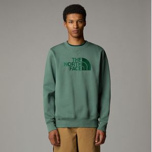 The North Face Drew Peak Crew Sweater voor heren Duck Green/Deep Nori XL