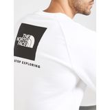 The North Face - Raglan Box NSE Crew - Trui - TNF White - Katoen/Polyester