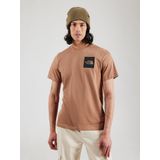 The North Face Fine-T-shirt - Latte - Regular Fit - Katoenmix