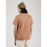 The North Face Fine-T-shirt - Latte - Regular Fit - Katoenmix
