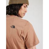 The North Face Fine-T-shirt - Latte - Regular Fit - Katoenmix