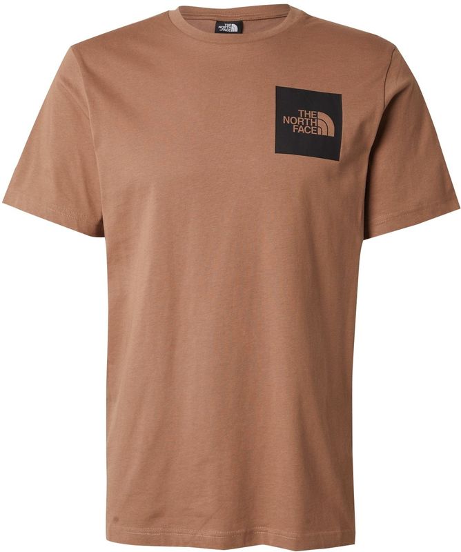 The North Face Fine-T-shirt - Latte - Regular Fit - Katoenmix
