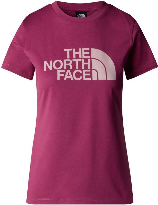 T-shirt - Ronde Hals - Jersey - Logoprint - Kwartmouw