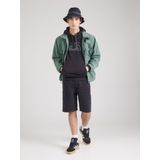 The North Face - Drew Peak Light Hoodie - TNF Black / Duck Green - Katoen / Polyester