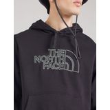 The North Face - Drew Peak Light Hoodie - TNF Black / Duck Green - Katoen / Polyester