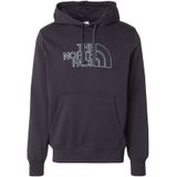 The North Face - Drew Peak Light Hoodie - TNF Black / Duck Green - Katoen / Polyester