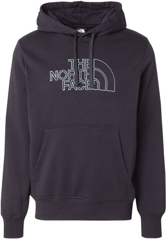 The North Face - Drew Peak Light Hoodie - TNF Black / Duck Green - Katoen / Polyester