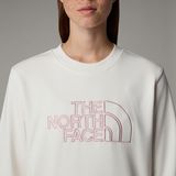 The North Face - Drew Peak Light Crew Sweatshirt - Zwart - Katoen