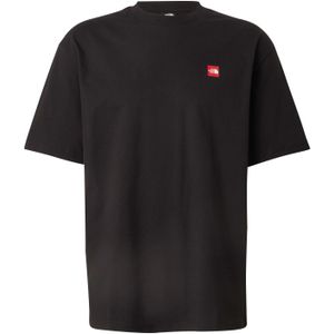 The North Face - Logo Front T-shirt - Zwart - Heren - Katoen