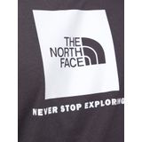 The North Face - SS Easy Tee - T-Shirt - Zwart - Katoen