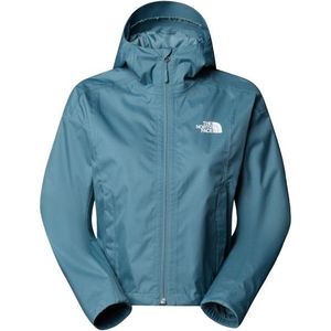 The North Face - Cropped Quest - Jas - Stormy Blue - Lichtgewicht DryVent met capuchon