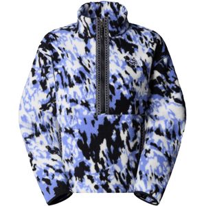 The North Face Fleeski 1/4 Zip Trui voor dames Virtual Blue Trail Grid S