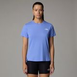 The North Face Womens Flex S/S Tee Reg C/O Graphic Sportshirt (Dames |blauw)