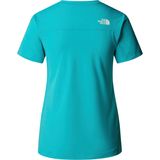 The North Face - Lightning Alpine - Technisch T-shirt - Blauw - Sneldrogend, FlashDry XD, 92% Polyester, 8% Elastaan
