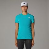 The North Face - Lightning Alpine - Technisch T-shirt - Blauw - Sneldrogend, FlashDry XD, 92% Polyester, 8% Elastaan