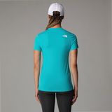 The North Face - Lightning Alpine - Technisch T-shirt - Blauw - Sneldrogend, FlashDry XD, 92% Polyester, 8% Elastaan