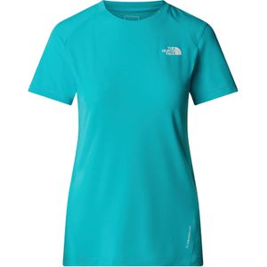 The North Face - Lightning Alpine - Technisch T-shirt - Blauw - Sneldrogend, FlashDry XD, 92% Polyester, 8% Elastaan