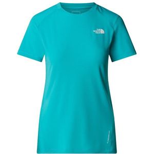 The North Face - Dames wandel- en bergkleding - W Lightning Alpine S/S Galactic Blue voor Dames - Maat M - Blauw