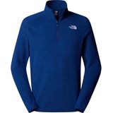 The North Face 100 Glacier 1/4 Zip Trui Heren - Estate Blue