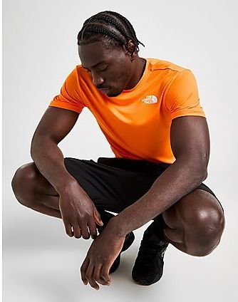 The North Face 24/7 S/S Reg T-Shirt voor heren Digital Orange L