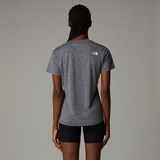 The North Face Womens Flex S/S Tee Reg Sportshirt (Dames |grijs)