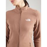 The North Face - 100 Glacier - Fleece - Latte - Met Volledige Rits