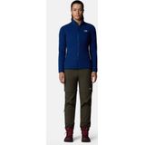 The North Face 100 Glacier Full Zip Fleece Dames - Estate Blue