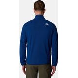 The North Face 100 Glacier-fleece Estate Blue - Voor Heren met Volledige Rits