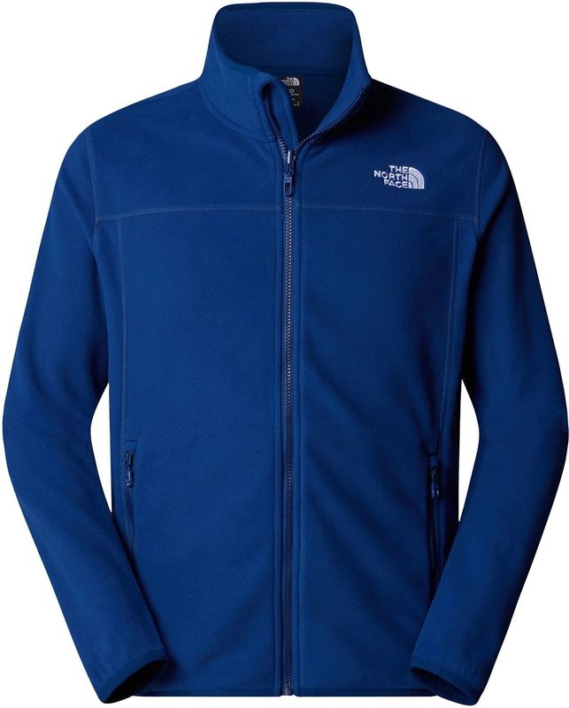 The North Face 100 Glacier-fleece Estate Blue - Voor Heren met Volledige Rits