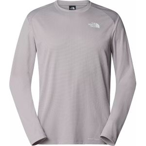 The North Face Shadow-t-shirt Met Lange Mouwen Voor Heren Moonstone Grey male