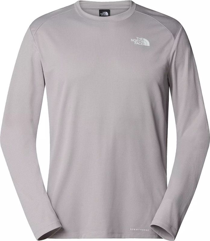 The North Face Shadow-t-shirt Met Lange Mouwen Voor Heren Moonstone Grey male