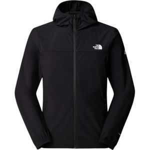The North Face - Jassen - Zwart - Polyester - Winddichte Hoodie met Flash Dry-XD Technologie