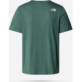 The North Face - Foundation Abstract Graphic - T-shirt - Zwart - Polyester