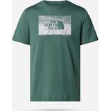 The North Face - Foundation Abstract Graphic - T-shirt - Zwart - Polyester