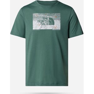 The North Face - Foundation Abstract Graphic - T-shirt - Zwart - Polyester