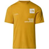 The North Face - Mountain Foundation T-shirt - Zwart - Polyester