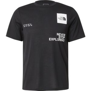 The North Face - Foundation Mountain Coordinates - T-shirt - Zwart