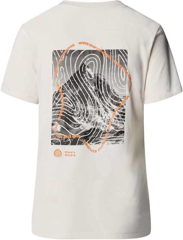 The North Face - Foundation S/S Half Dome CA Graphic - T-Shirt - White Dune - 100% Polyester