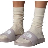 The North Face Base Camp III - Badslippers Dames - Moonstone Grey - Tnf White