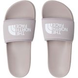 The North Face Base Camp III - Badslippers Dames - Moonstone Grey - Tnf White