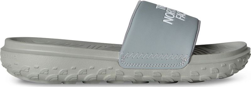 The North Face - Never Stop Cush Slides - Concrete/Tnf White - Watervriendelijk - Anatomische Ondersteuning