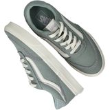 Vans - Brooklyn LS - Sneakers - Licht Grijs/Groen - Textiel