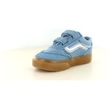 Vans - Brooklyn LS V - Sneakers - Hemelsblauw - Rubberen Zool voor Buiten